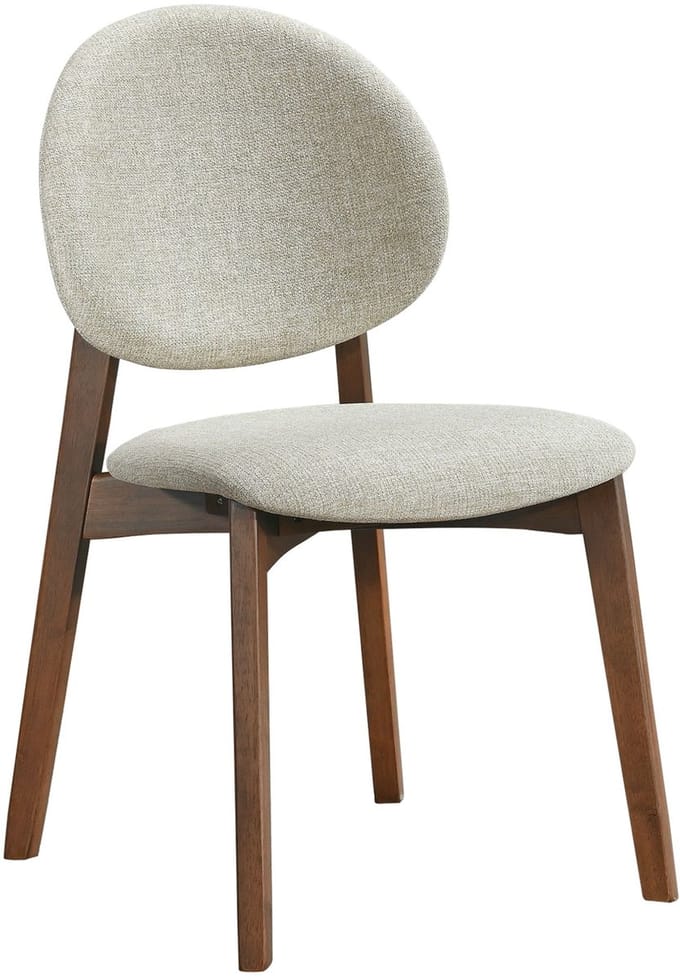 Selsey Stenne – Houten stoel bruin / beige