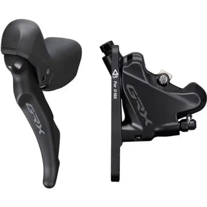 Shimano Schijfremset Grx St-rx600 Links Voor 3 Vinger Zwart