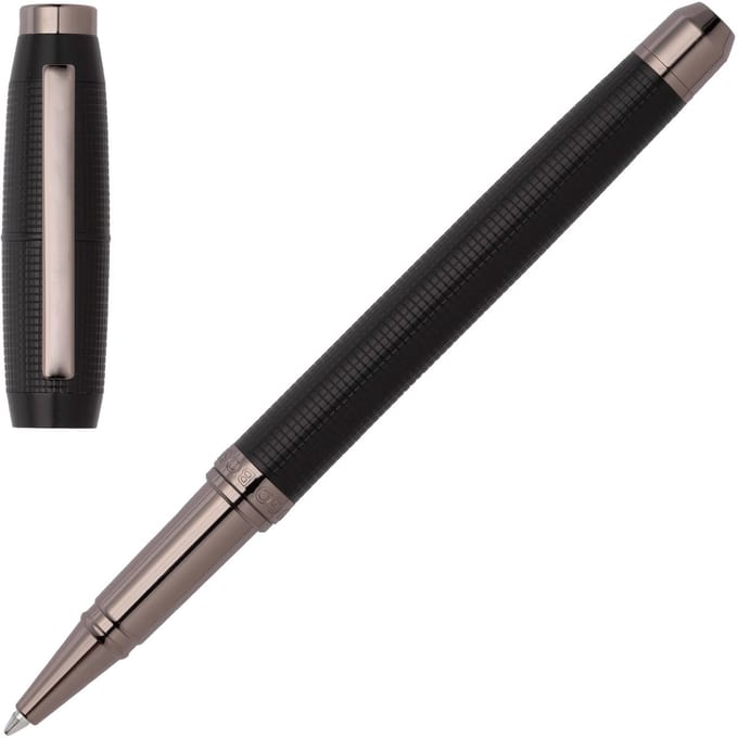 Hugo Boss - HSW2635A - Rollerballpen - zwart/groen - Cone