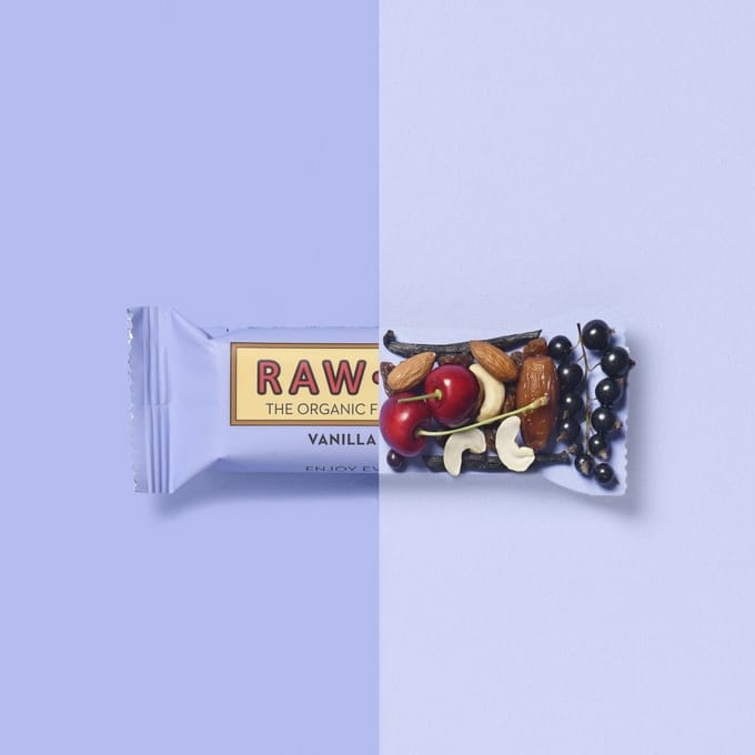 RAW BITE Bio Reep Vanilla Berries 50