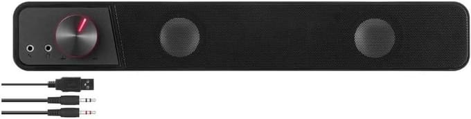 Soundbar Pc - Bekabelde en Draadloze Pc -Luidspreker - USB Mini Speaker - Multimedia Geluid