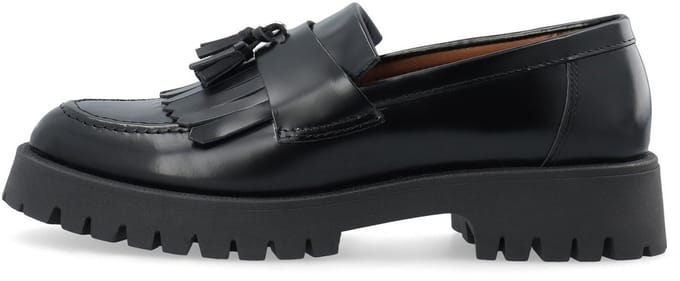 Bianco Leren loafers BIALEO
