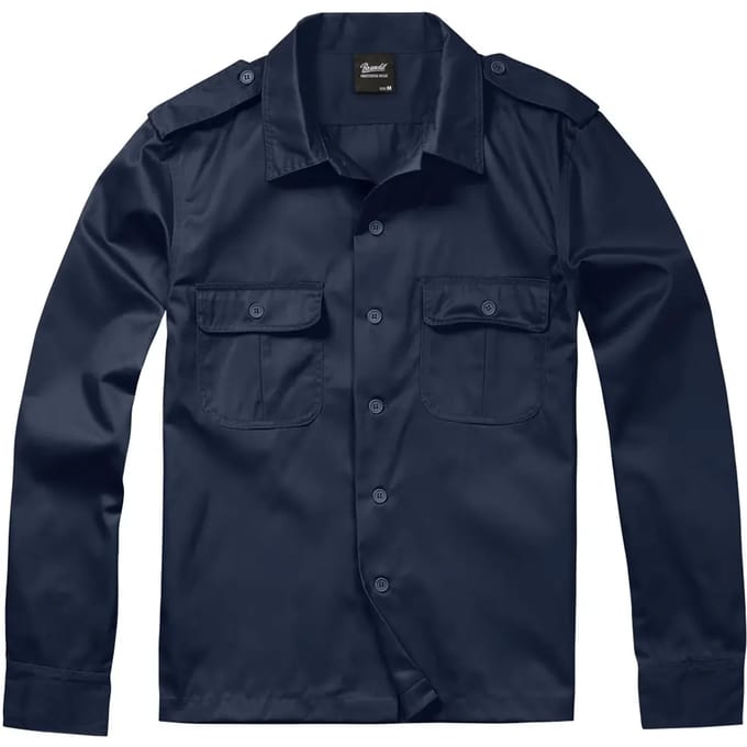 Brandit - US Overhemd - 2XL - Blauw