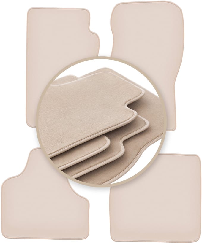 PREMIUM beige vloermatten voor: Dodge Nitro SUV 2006-2011