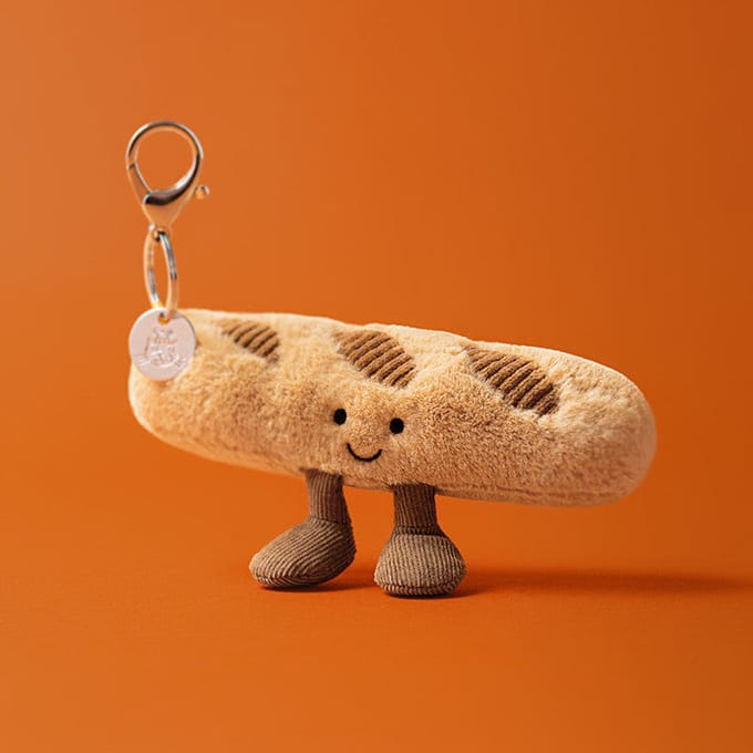 Jellycat Amuseables Baguette Bag Charm