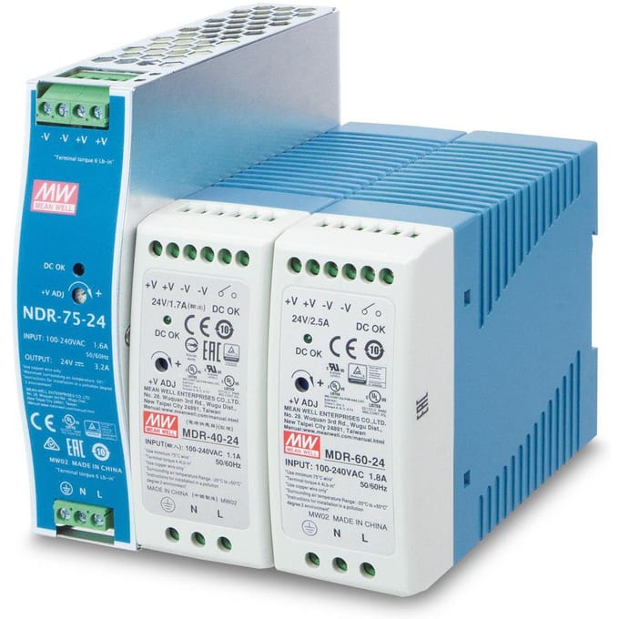 PLANET MEAN WELL MDR-60-24 Voeding - 60 Watt - ATX - 80 Plus