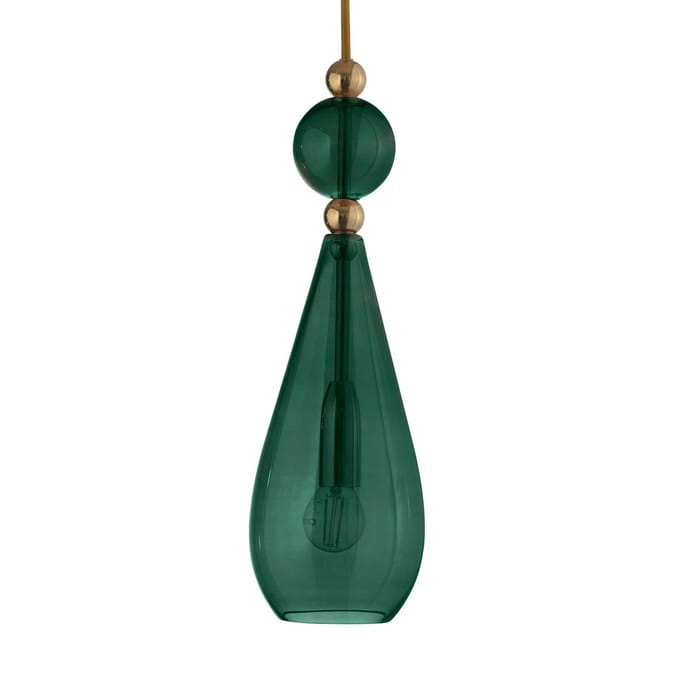 EBB & FLOW Smykke M hanglamp goud klimopgroen