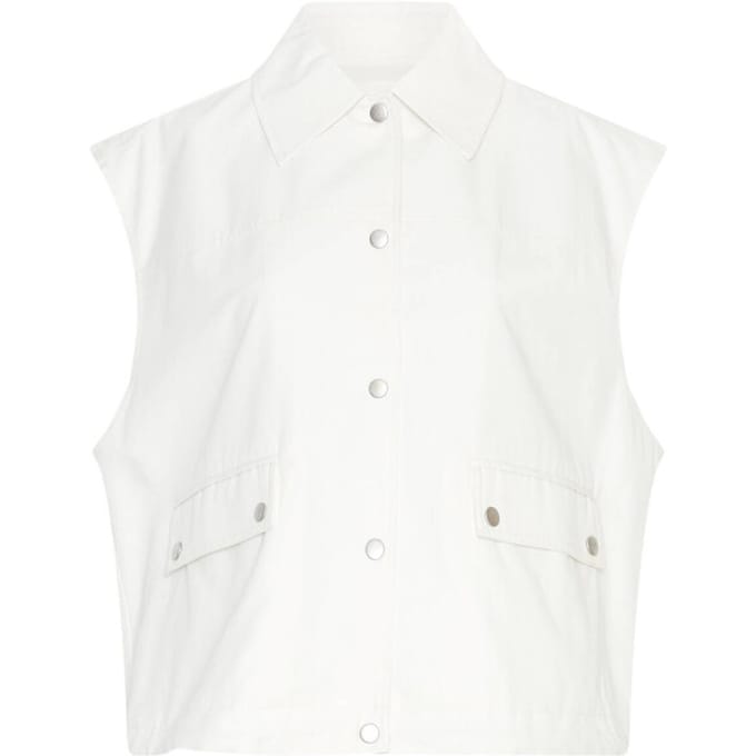 MSCH Copenhagen Mschjosilyn Vest Blazers Dames - Wit - Maat M/L