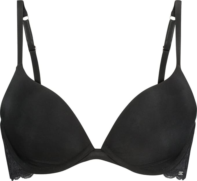Hunkemöller Push-up BH Angie plunge fit - zwart - Maat E80