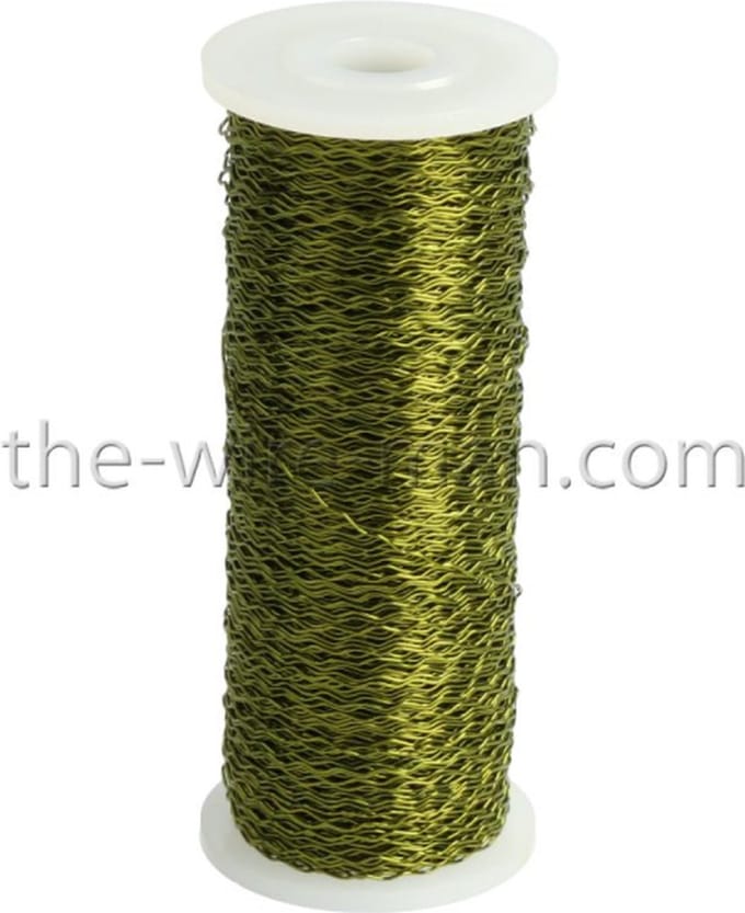 Bouillon Effect Draad Olijf Groen | 0,30mm x 150 m | 100 gr.