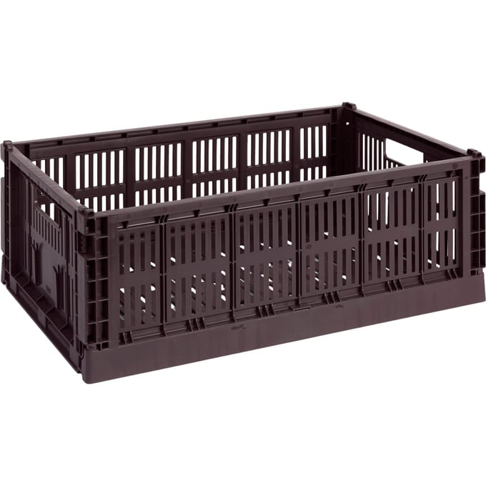 HAY Colour Crate Vouwkrat L recycled - HAYCrateBordeaux