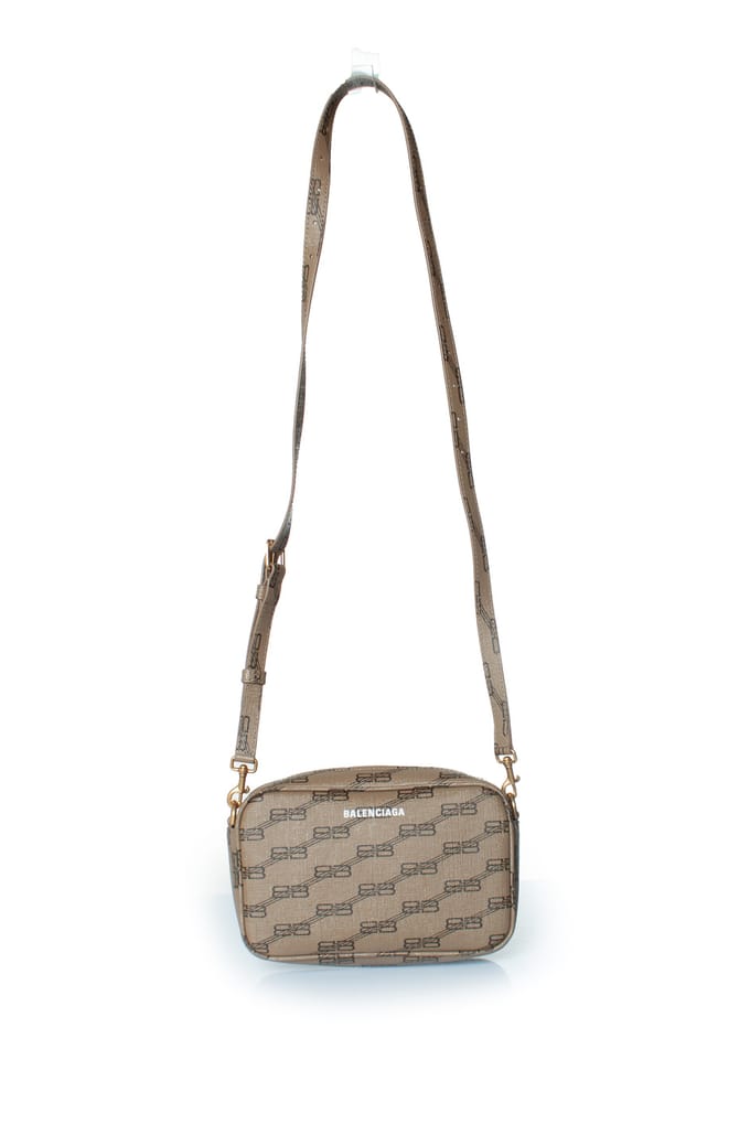 Balenciaga cameratas met BB-monogram in beige