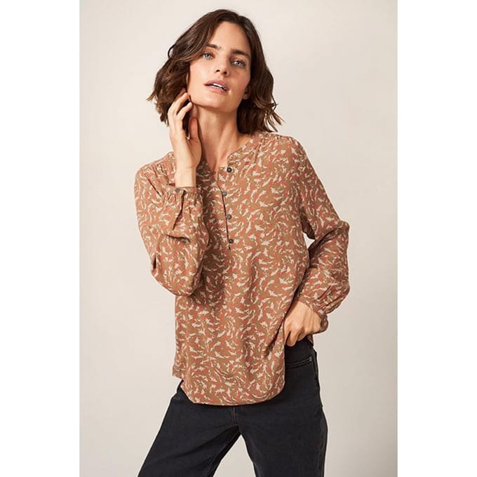 White Stuff Mila Top Tan Taglia: 18 | Magliette intime Outlet | Donna