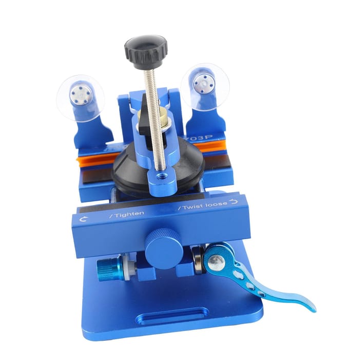Mobiele Telefoon Scherm Separator 360 graden Roterende Mobiele Telefoon Scherm Achterkant Openaar LCD Scherm Opening gray
