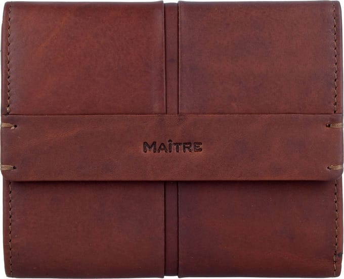 Maître Portemonnee Birkenfeld Dalene Purse SH8F Cognac Donkerbruin