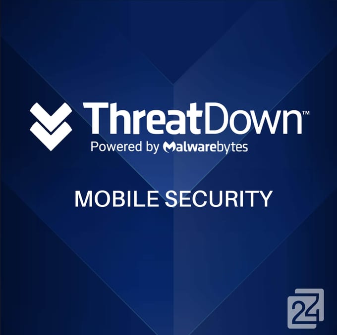 ThreatDown MOBILE SECURITY 1 Jaar 1 - 24 Gebruiker(s) Bedrijf