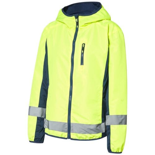 CRIVIT Dames omkeerbare jas (Geel/blauw, S (36/38))