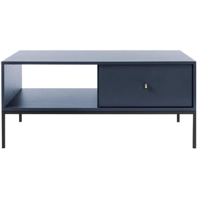 Selsey Monne - Koffietafel 68x104 cm - Marineblauw