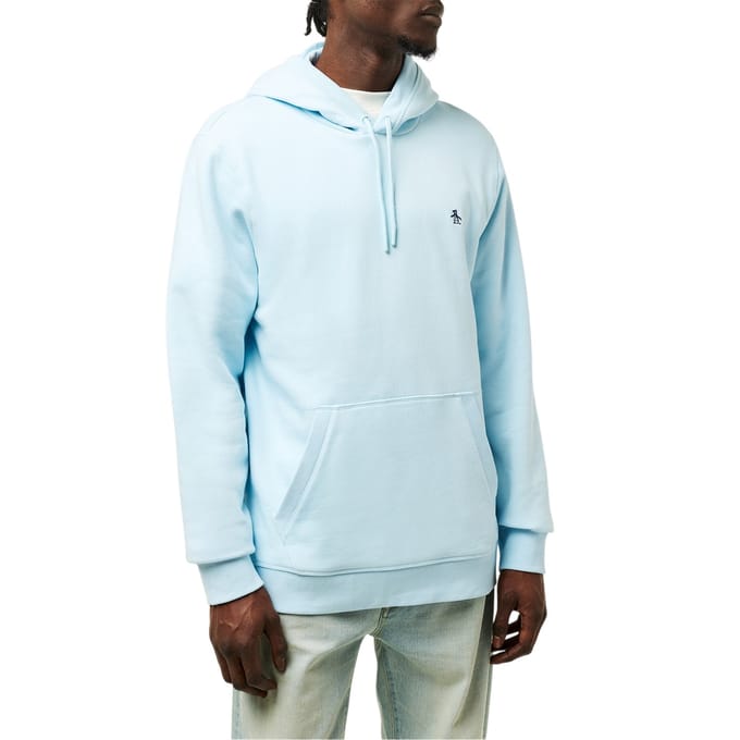 Original Penguin Heren Hooded Regular Hoodie (Water)