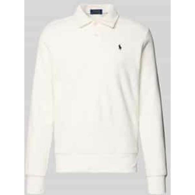 Fleecepullover met labelstitching, model 'MAGIC POLY FLEECE'