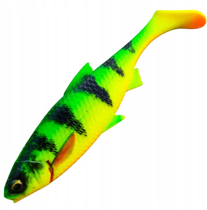 Savage Gear 3D River Roach Firetiger 10cm - Kunstaas voor Snoek