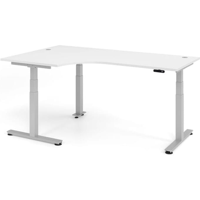 XDSM 82 S | Bureau - Wit 200 x 120 Tafelhoogte I Elektrisch in hoogte verstelbaar