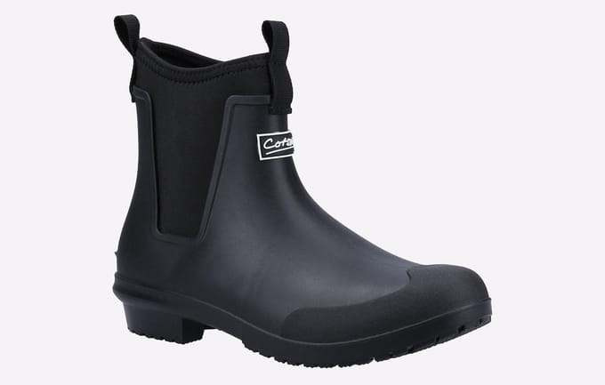 Cotswold Grosvenor Zwarte Regenlaarzen