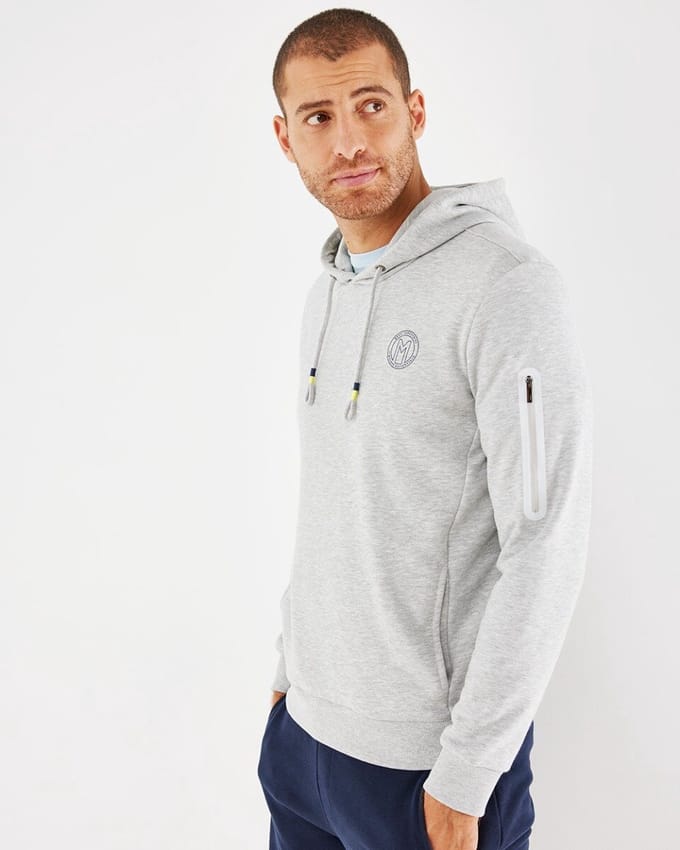 Mexx Hooded Sweater Grey Melee - Maat S