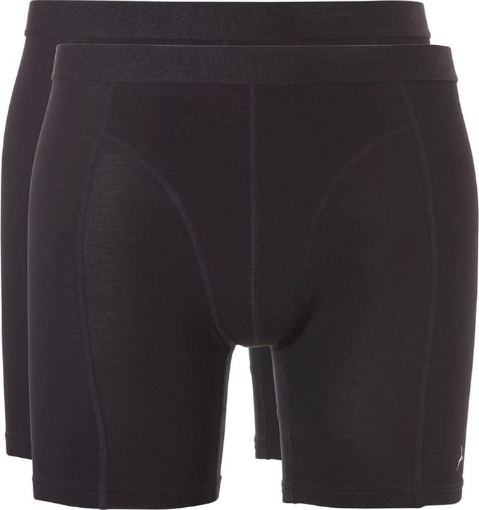 Ten Cate Basics long short zwart 2-pack voor Heren | Maat S