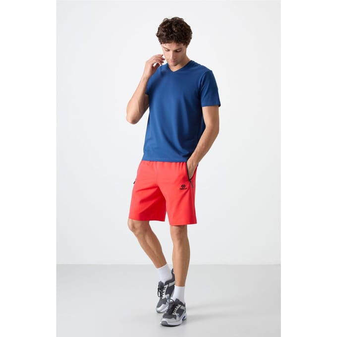 Heren Regular-fit Gebreide Sweatshorts