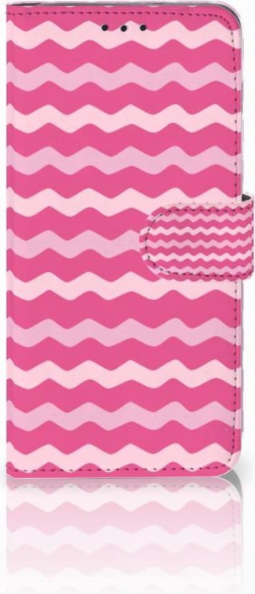 Samsung Galaxy S10 Plus Telefoon Hoesje Waves Pink
