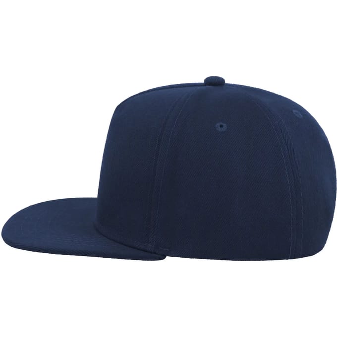Atlantis Headwear Snap Five Cap AT401 - Navy - One size
