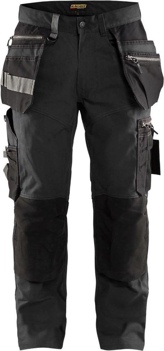 Blaklader Werkbroek met stretch 1590-1343 - Donkergrijs/Zwart - D100