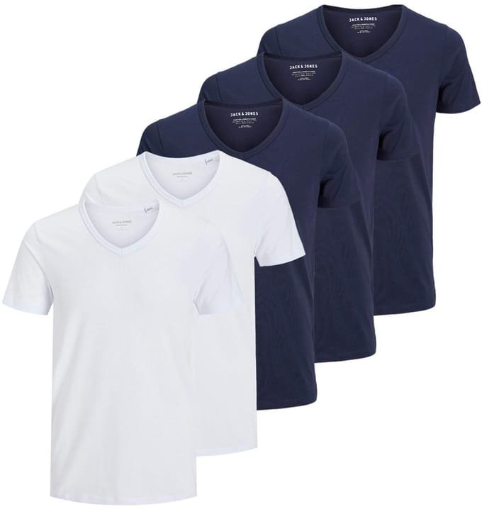Jack & Jones Heren t-shirt 5 pack Essentials