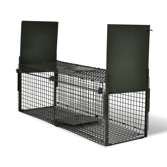 vidaXL - Dierenval - met - 2 - deuren