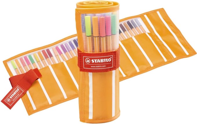 Fineliner stabilo point 88/30 rollerset f ass 30st | 5 stuks