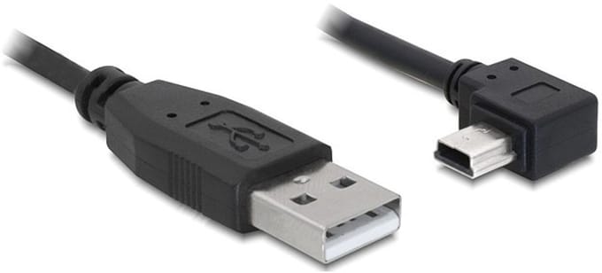 Delock - Mini USB 2.0 Kabel - Zwart - 3 meter