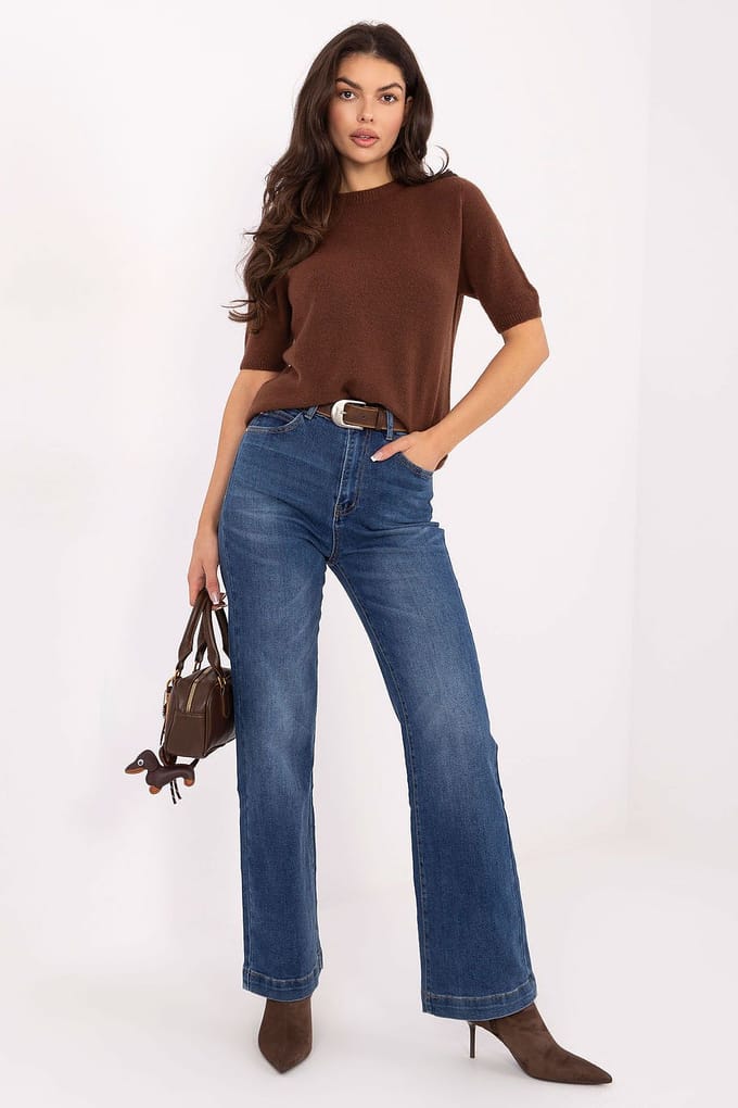Classic Frame Jeans - Donkerblauw / XL