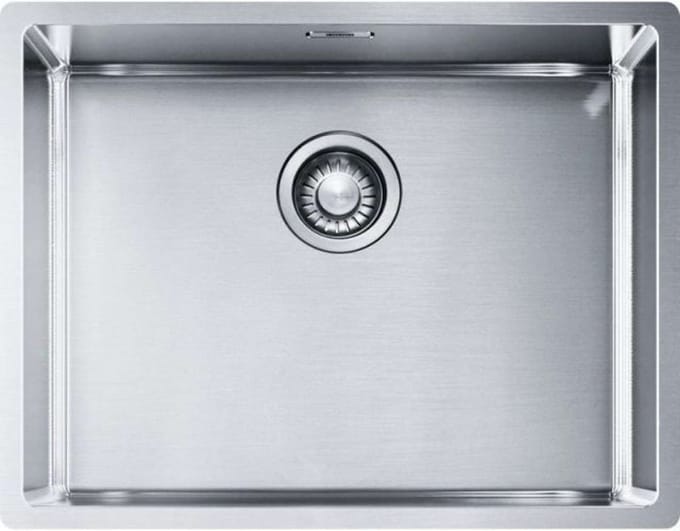 Franke Box - BXX 210/110-54 spoelbak, 58x45 cm, rvs 127.0395.015