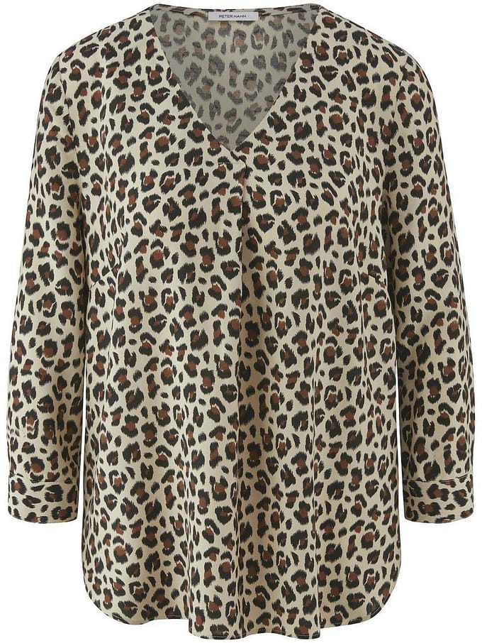 Blouse Van Peter Hahn beige