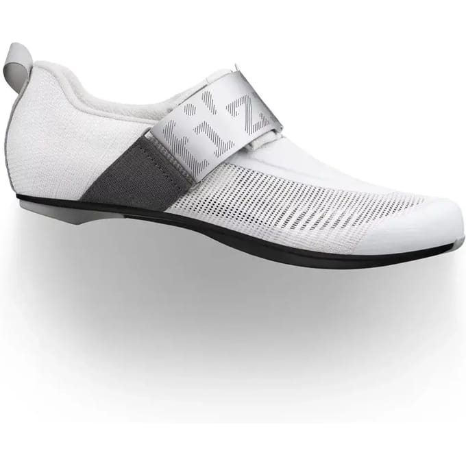 Fizik | Transiro Hydra Aeroweave | Carbon Triathlonschoen | White / Silver