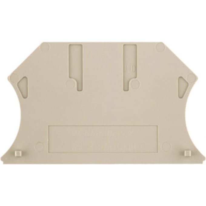 Weidmuller WAP 2.5-10 Aansluitplaat - 1050000000 [10 Stuks]