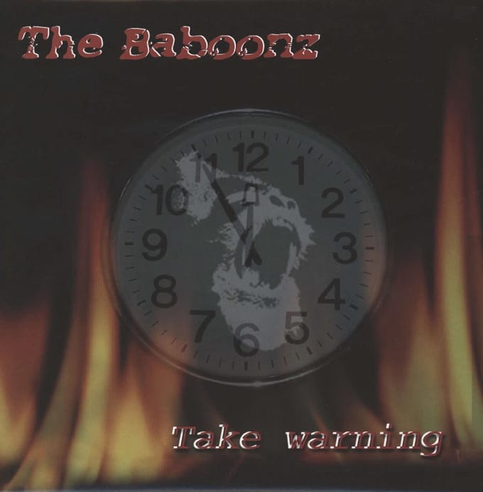 The Baboonz - Take Warning (CD)