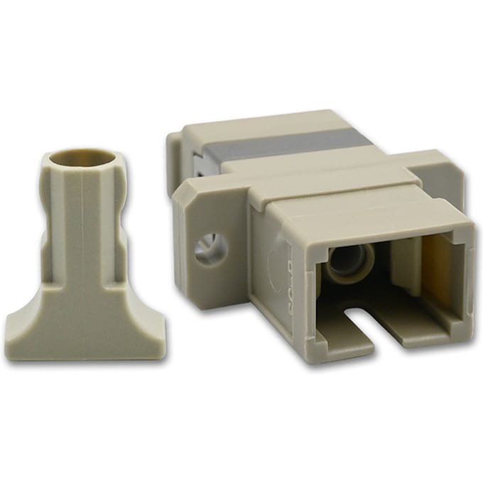 Qoltec glasvezeladapter SC/UPC |   Simplex |   Multimode