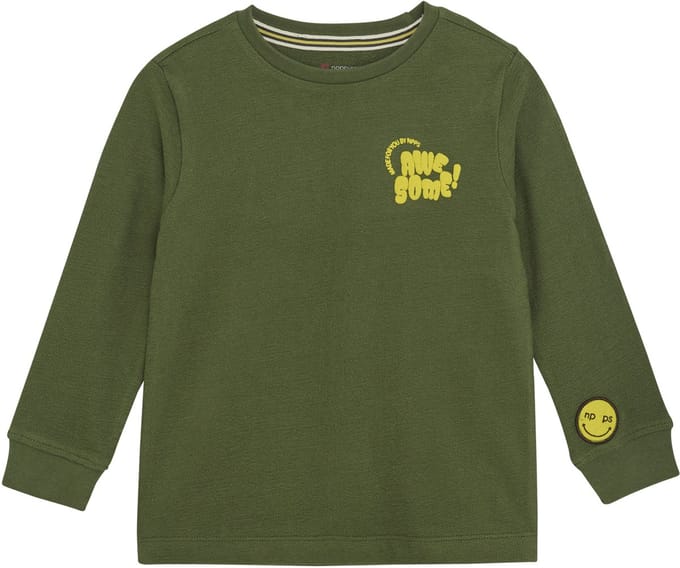 Noppies T-shirt Reed - Bronze Green - Maat 92