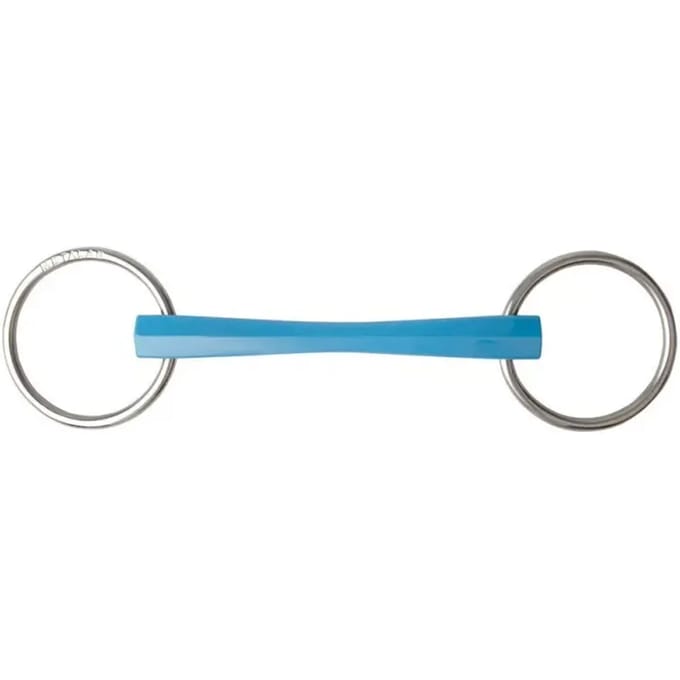 2 ring bit voor recht paard Metalab Flexi