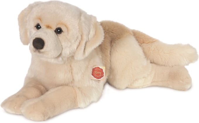 Hermann Teddy Knuffeldier Golden Retriever hond - pluche knuffel - premium quality knuffel - 60 cm
