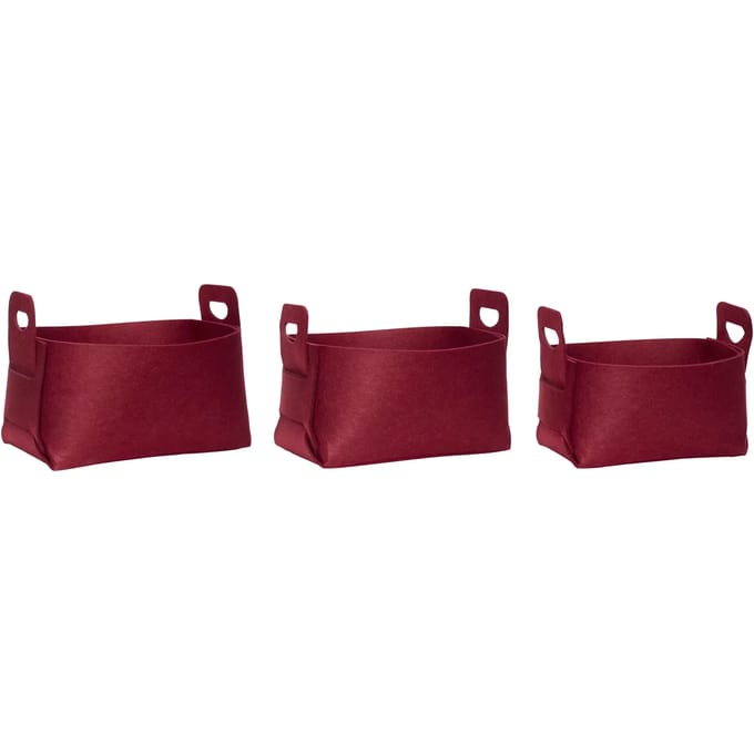 Vierkante manden Hubsch Interior Felt (x3)