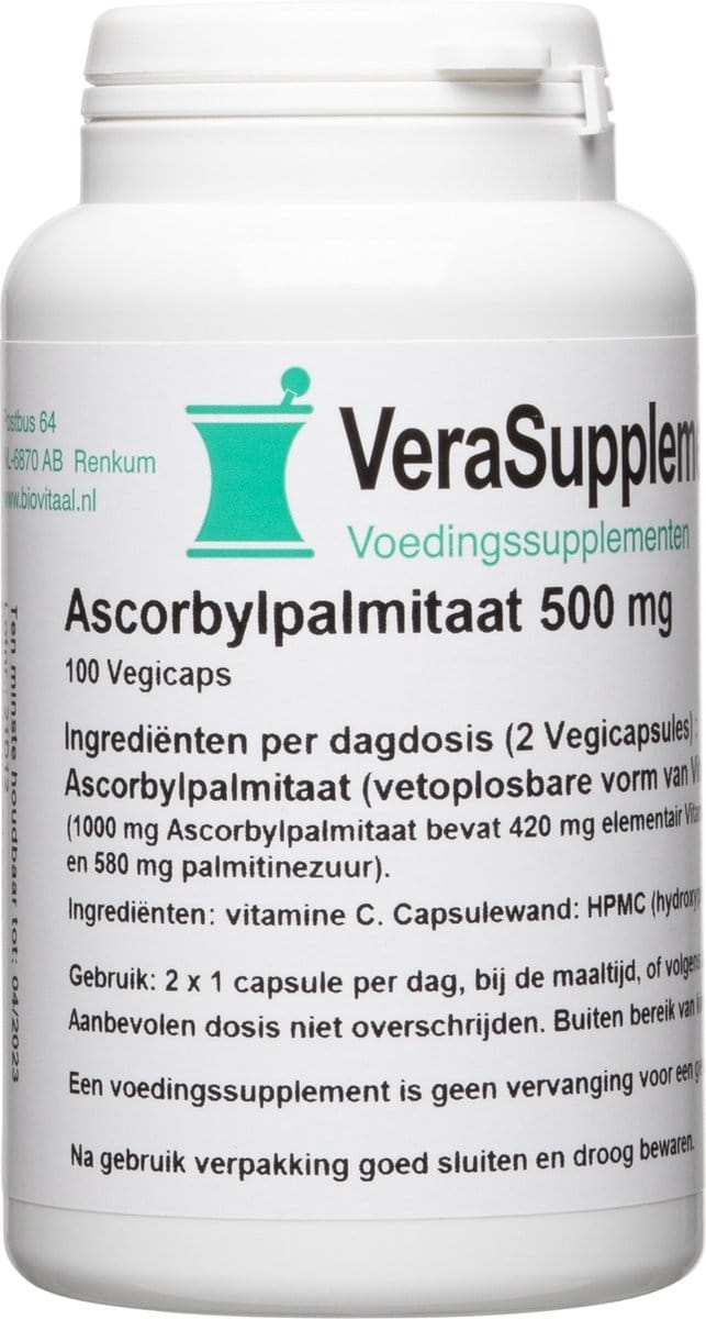 BIOVITAAL ASCORBYLPALMIT 500
