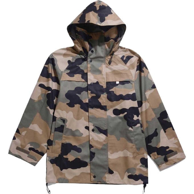 Farah Camouflage Parka Heren (Vintage groen)
